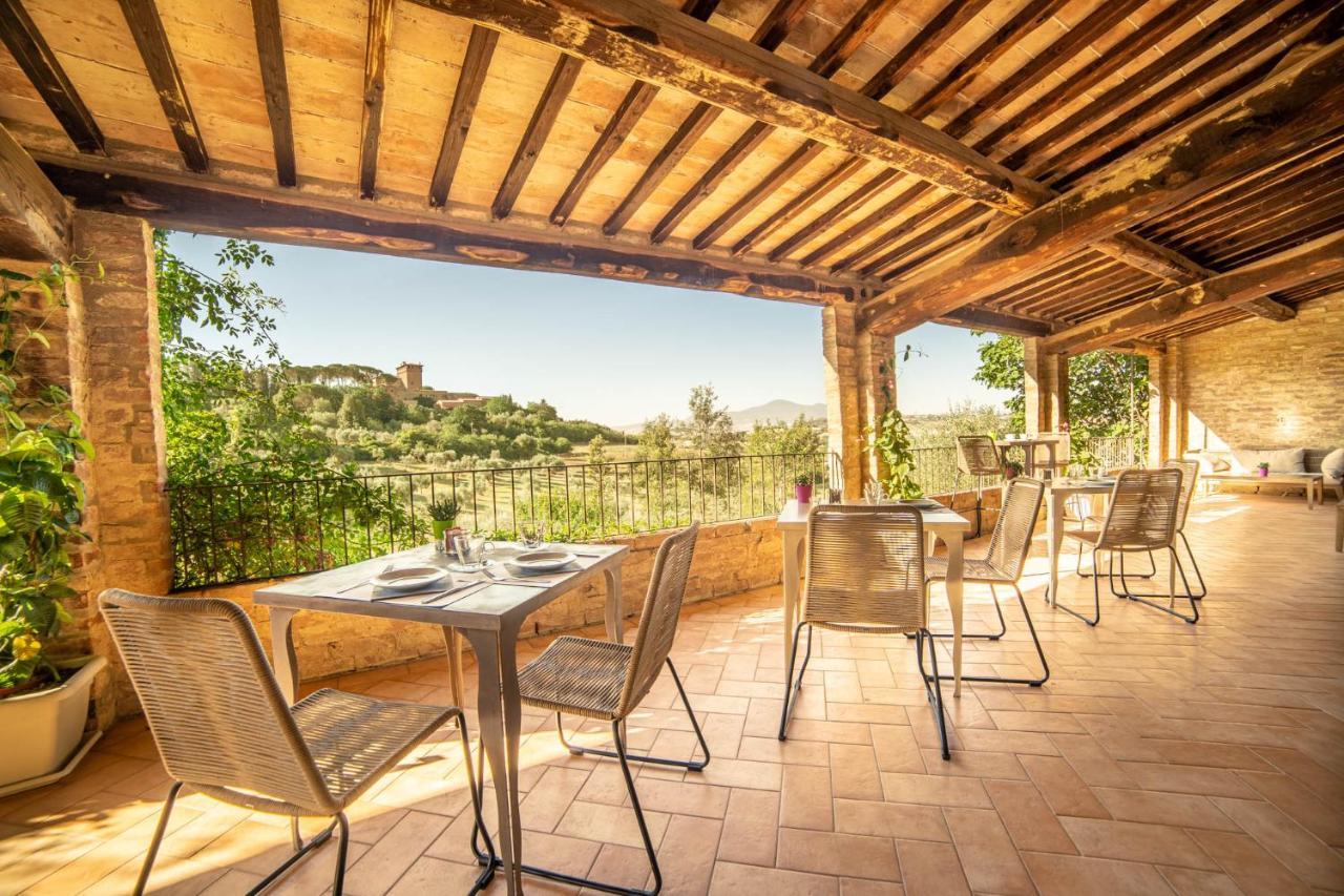 Vila Palazzo Massaini - La Pieve Pienza Exteriér fotografie